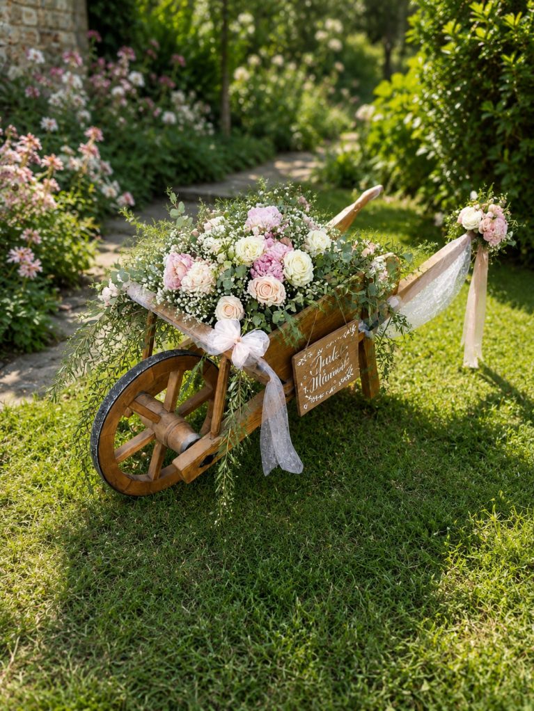 Brouette décorative